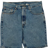 Levis Denim Shorts - 33W 9L Blue Denim