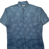 Campia Hawaiian Shirt - XL Blue Viscose