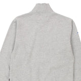 Age 13 Kappa Zip Up - Medium Grey Cotton