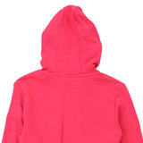 Age 11-12 Adidas Hoodie - Medium Pink Cotton Blend