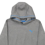Age 16 Puma Hoodie - XL Grey Cotton Blend