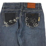14 Years Armani Jeans Jeans - 27W 33L Blue Cotton