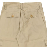14 Years Cheap & Chic Moschino Cargo Trousers - 28W 20L Beige Cotton Blend