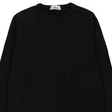 14 Years Stone Island Jumper - Medium Black Cotton Blend