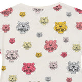 10 Years Kenzo Graphic Vest - Small White Cotton Blend