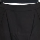 Emporio Armani Midi Skirt - 34W UK 14 Black Viscose Blend