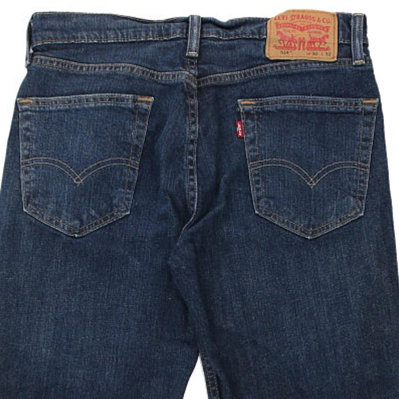 514 Levis Jeans - 29W UK 10 Navy Cotton