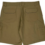 Australian Cargo Shorts - 40W 10L Khaki Cotton