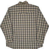 Carhartt Checked Shirt - Large Beige Cotton