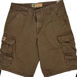 Lee Cargo Shorts - 32W 11L Brown Cotton