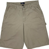 Age 16 Polo By Ralph Lauren Carpenter Shorts - Large Beige Cotton