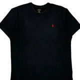 Polo By Ralph Lauren T-Shirt - Medium Black Cotton