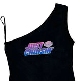 Carolina Coast Harley Davidson Top - Large Black Cotton