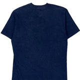 Dickies T-Shirt - Large Blue Cotton