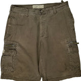 Lee Cargo Shorts - 32W 11L Brown Cotton
