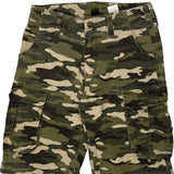 True Religion Camo Cargo Shorts - 30W 10L Camo Cotton