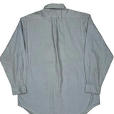 Yarmouth Ralph Lauren Shirt - Large Blue Cotton