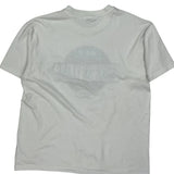 Bike Skyline Virginia 1995 Hanes Graphic T-Shirt - Large White Cotton Blend