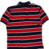 Tommy Hilfiger Striped Polo Shirt - XL Navy Cotton