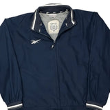 Reebok Track Jacket - 2XL Navy Polyester