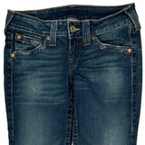 True Religion Skinny Jeans - 30W UK 8 Blue Cotton