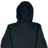 Age 7 Carhartt Spellout Hoodie - Medium Black Cotton Blend