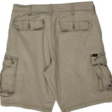 Lee Cargo Shorts - 34W 10L Beige Cotton