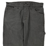 Dickies Carpenter Trousers - 33W 31L Grey Cotton
