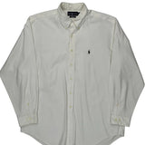 Ralph Lauren Shirt - XL White Cotton