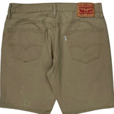 Levis Chino Shorts - 34W 11L Khaki Cotton