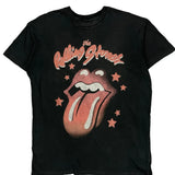 The Rolling Stones Cotton On Band T-Shirt - Small Black Cotton
