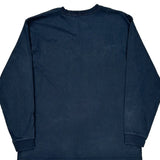Carhartt Long Sleeve T-Shirt - XL Navy Cotton