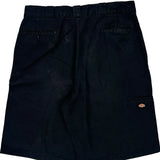 Dickies Shorts - 36W 13L Black Polyester Blend