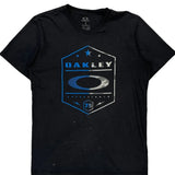 Oakley Spellout T-Shirt - Large Black Cotton
