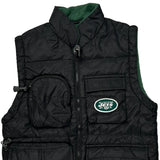 New York Jets Puma Nfl Gilet - Medium Black Nylon