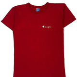 Champion T-Shirt - Large Red Cotton