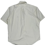 Ralph Lauren Short Sleeve Shirt - Large Cream Cotton