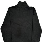 Tommy Hilfiger 1/4 Zip - Large Gray Cotton Blend