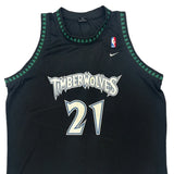 Timberwolves Nike Nba Jersey - 3XL Black Polyester