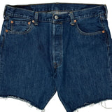 Levis Denim Shorts - 36W 9L Blue Cotton