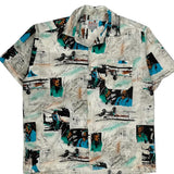 Sunlight Short Sleeve Shirt - Large Multicoloured Cotton