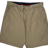 Tommy Hilfiger Chino Shorts - 34W 10L Beige Cotton