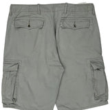 Levis Cargo Shorts - 34W 11L Grey Cotton