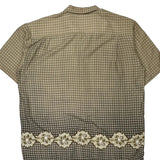 Pineapple Connection Polka Dot Hawaiian Shirt - XL Beige Viscose