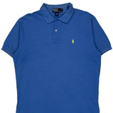 Polo By Ralph Lauren Polo Shirt - Large Blue Cotton