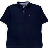 Tommy Hilfiger Polo Shirt - XL Navy Cotton
