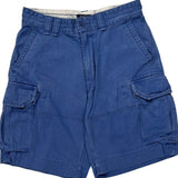 Polo By Ralph Lauren Cargo Shorts - 31W 9L Blue Cotton