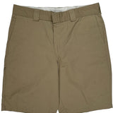 Dickies Chino Shorts - 36W 10L Khaki Cotton Blend