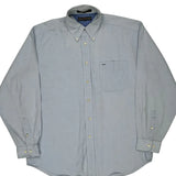 Tommy Hilfiger Shirt - Large Blue Cotton