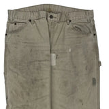 Dickies Carpenter Trousers - 36W 30L Beige Cotton